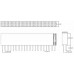 2x20pin 2.54mm Female Header for Raspberry Pi B+ / A+ / Pi 2 (Double Row)