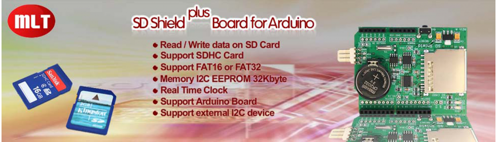 SD Card Shield Plus for Arduino