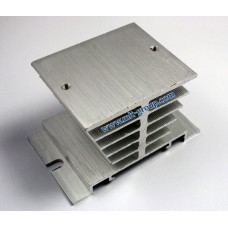 Aluminum Heat Sink for Solid State Relay SSR (Silver)